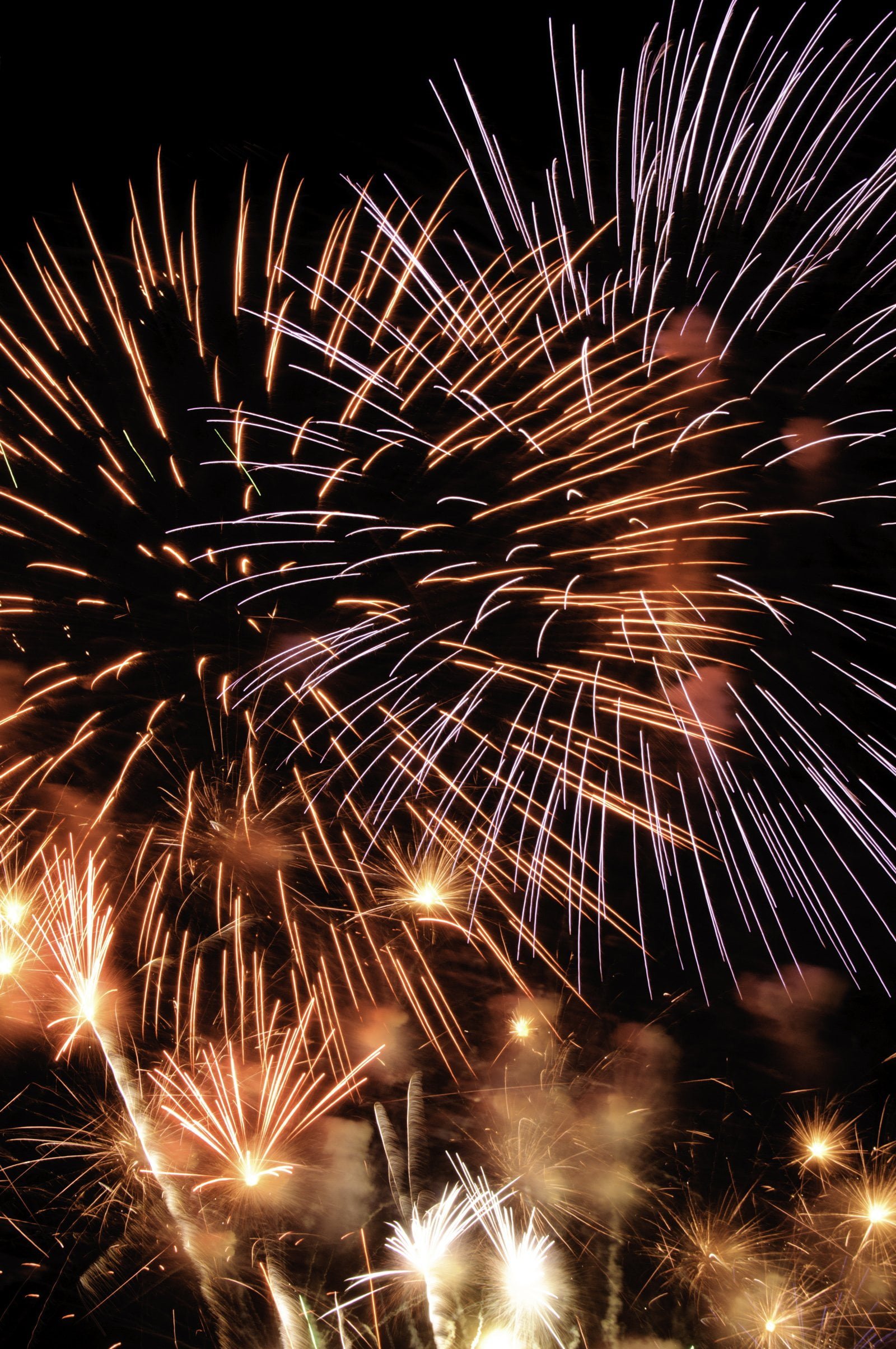 Fireworks like those in the image are beautiful, but are they legal in Vista or san diego?